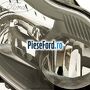 Far H1/H7 dreapta negru Ford Focus 2008-2011 1.6 TDCi 109 cp G8DA, G8DB, G8DD, G8DE, G8DF diesel | Foto 5