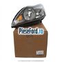 Far H1/H7 stanga negru Ford Focus 2008-2011 1.6 TDCi 109 cp G8DA, G8DB, G8DD, G8DE, G8DF diesel | Foto 2
