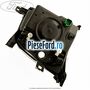 Far H4 stanga cu semnalizator alb Ford Fusion 1.6 TDCi 90 cp HHJA, HHJB diesel