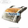 Far H4 stanga cu semnalizator portocaliu Ford Fusion 1.4 TDCi 68 cp F6JA, F6JB diesel | Foto 2