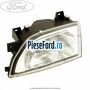 Far H4 stanga reglaj manual Ford Escort 1990-1995 1.4 75 cp F4B, FUH benzina