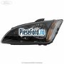 Far H7/H1 stanga negru Ford Focus 2004-2007 2.5 ST 225 cp HYDA benzina | Foto 2