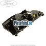 Far H7/H1 stanga negru reglaj electric 10/2001-05/2005 Ford Focus 1998-2004 2.0 16V 131 cp EDDB, EDDC, EDDD, EDDF benzina