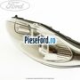 Far stanga, argintiu cu lupa Ford Fiesta 2008-2012 1.4 TDCi 70 cp F6JD, KVJA diesel
