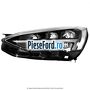 Far stanga full LED finitie argintie Ford Focus 2019-2023 1.5 EcoBlue 120 cp ZTDA, ZTDB diesel