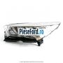Far stanga H7 adaptiv argintiu Ford Kuga 2016-2018 2.0 TDCi 150 cp T7MB, T7MA diesel