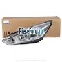 Far stanga halogen fundal argintiu fara DRL level 2 Ford Focus 2014-2018 1.5 TDCi 95 cp XXDA, XXDC, XXDD diesel