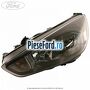 Far stanga halogen, fundal negru cu DRL Ford Focus 2014-2018 2.0 TDCi ST 185 cp T8DA diesel | Foto 4