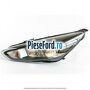 Far stanga halogen fundal negru fara DRL level 2 Ford Focus 2014-2018 1.5 TDCi 95 cp XXDA, XXDC, XXDD diesel