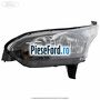 Far stanga halogen negru Ford Transit Connect 2013-2018 1.6 TDCi 75 cp UBGA diesel