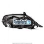 Far stanga halogen negru Ford Transit Courier 2019-2023 1.5 TDCi 75 cp UGCA, UGCB, XUCC, XUCD, XUCE diesel