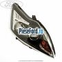 Far Xenon dreapta negru Ford Focus 2008-2011 2.0 TDCi 136 cp G6DA, G6DB, G6DD, G6DG diesel