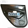 Fata usa spate dreapta charcoal black Ford Fiesta 2013-2017 1.4 97 cp RTJA, RTJB, SPJA, SPJC, SPJE benzina
