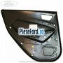 Fata usa spate dreapta charcoal black Ford Fiesta 2013-2017 1.5 TDCi 100 cp XUJH diesel