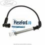 Fisa bujie cilindrul 4 protectie metalica Ford Fiesta 2005-2008 1.3 69 cp A9JA, A9JB benzina