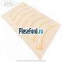Folie adeziva protectie aripa spate stanga 3 usi Ford Fiesta 2013-2017 1.0 Sport 140 cp YYJA, YYJB benzina