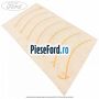Folie adeziva protectie aripa spate stanga 3 usi Ford Fiesta 2013-2017 1.25 60 cp STJA, STJB, STJC, STJD benzina