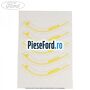 Folie adeziva protectie aripa spate stanga 3 usi Ford Fiesta 2017-2023 1.1 Ti-VCT 75 cp FSJB benzina