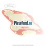 Folie plastic sigiliu usa fata stanga Ford Ka 1996-2008 1.3 i 60 cp BAA, J4D, J4K, J4M, J4N, J4P, J4S benzina