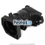 Furtun admisie carcasa filtru aer cu gaura senzor Ford Focus C-Max 2003-2007 1.6 TDCi 109 cp G8DA, G8DB, G8DD, G8DE, G8DF diesel