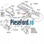 Furtun admisie carcasa filtru aer pe trager Ford Fiesta 2002-2005 1.4 TDCi 68 cp F6JA, F6JB diesel | Foto 3
