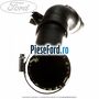 Furtun intercooler dreapta inferior cu racord plastic Ford Focus 2004-2007 1.6 TDCi 109 cp G8DA, G8DB, G8DD, G8DE, G8DF diesel