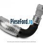 Furtun radiator apa incalzire auxiliara, inferior Ford Mustang 2015-2018 2.3 EcoBoost 314 cp N38H, N48H benzina