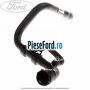 Furtun radiator apa stanga cutie automata Powershift Ford Mondeo 2008-2014 2.0 TDCi 140 cp QXBA, QXBB, UFBA, UFBB diesel