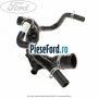 Furtun radiator, dreapta, cutie automata Ford Mondeo 1996-2000 2.0 i 131 cp NGA, NGB, NGC, NGD benzina