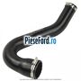 Furtun radiator intercooler stanga inferior an 11/2010-06/2016 Ford Ka 2009-2016 1.3 TDCi 75 cp 169A1000, FD4 diesel
