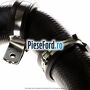 Furtun radiator intercooler stanga inferior Ford Fiesta 2013-2017 1.5 TDCi 75 cp UGJC, XUJA, XUJB diesel