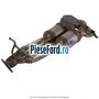 Galerie evacuare cu doua catalizatoare Ford C-Max 2011-2015 1.6 Ti 125 cp PNDA benzina