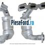 Galerie evacuare, dreapta dupa an 09/2005 Ford Mondeo 2000-2007 3.0 V6 24V 204 cp REBA benzina