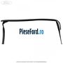 Garnitura geam usa fata dreapta 3 usi Ford Focus 2008-2011 1.6 TDCi 109 cp G8DA, G8DB, G8DD, G8DE, G8DF diesel