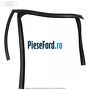 Garnitura geam usa spate stanga 4/5 usi Ford Focus 2008-2011 1.6 Ti 115 cp HXDA, HXDB, SIDA benzina