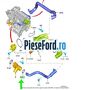 Garnitura oring furtun tub conectare apa Ford EcoSport 2019-2023 1.0 EcoBoost 100 cp SFJL benzina | Foto 3
