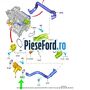 Garnitura oring furtun tub conectare apa Ford Fiesta 2017-2023 1.0 EcoBoost 101 cp SFJE, SFJF, SFJH, SFJJ, SFJK, SFJN benzina | Foto 3