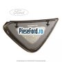 Geam custode dreapta spate cu crom 5 usi Ford Fiesta 2013-2017 1.0 65 cp XMJA, XMJB, XMJC, XMJD benzina