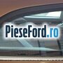 Geam custode spate dreapta, cu ornament cromat, combi Ford Focus 2014-2018 2.0 ST 250 cp R9DA, R9DB, R9DC, R9DD benzina