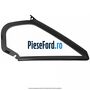 Geam fix fata stanga, tenta verde Ford Transit 2000-2006 2.4 TDdi 120 cp D4FA diesel