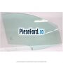 Geam lateral fata dreapta auto 3 usi Ford Fiesta 2017-2023 1.0 EcoBoost mHEV 125 cp B7JA, B7JB, B7JC Hybrid