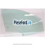 Geam lateral fata dreapta auto 3 usi Ford Fiesta 2017-2023 1.5 TDCi 120 cp XWJA, XWJB, XWJC diesel