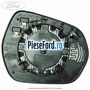 Geam oglinda dreapta cu incalzire Ford Fiesta 2017-2023 1.1 Ti-VCT 75 cp FSJB benzina