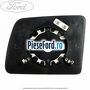 Geam oglinda dreapta cu incalzire Ford Tourneo Connect 2002-2014 1.8 TDCi 110 cp RWPA, RWPB, RWPC, RWPD diesel