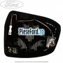 Geam oglinda dreapta cu incalzire si BLIS Ford Focus 2011-2014 1.0 EcoBoost 100 cp M2DA, M2DB, M2DC, SFDA, SFDB benzina