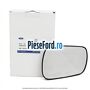 Geam oglinda dreapta fara incalzire an 11/2001-09/2008 Ford Fiesta 2002-2005 1.25 16V 70 cp M7JA, M7JB benzina | Foto 3