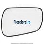 Geam oglinda dreapta fara incalzire an 11/2001-09/2008 Ford Fiesta 2002-2005 1.25 16V 70 cp M7JA, M7JB benzina | Foto 4