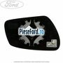 Geam oglinda stanga cu incalzire an 07/2003-03/2007 model cu rabatare Ford Mondeo 2000-2007 2.5 V6 24V 170 cp LCBD benzina
