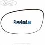Geam oglinda stanga cu incalzire Ford Ka 2009-2016 1.2 69 cp 169A4000, FP4 benzina