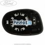 Geam oglinda stanga cu incalzire Ford Ka 2009-2016 1.2 69 cp 169A4000, FP4 benzina